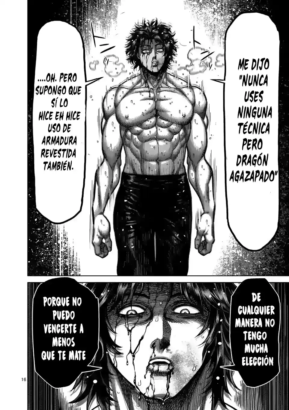 Kengan Omega Capitulo 38: Gaoh Style página 17