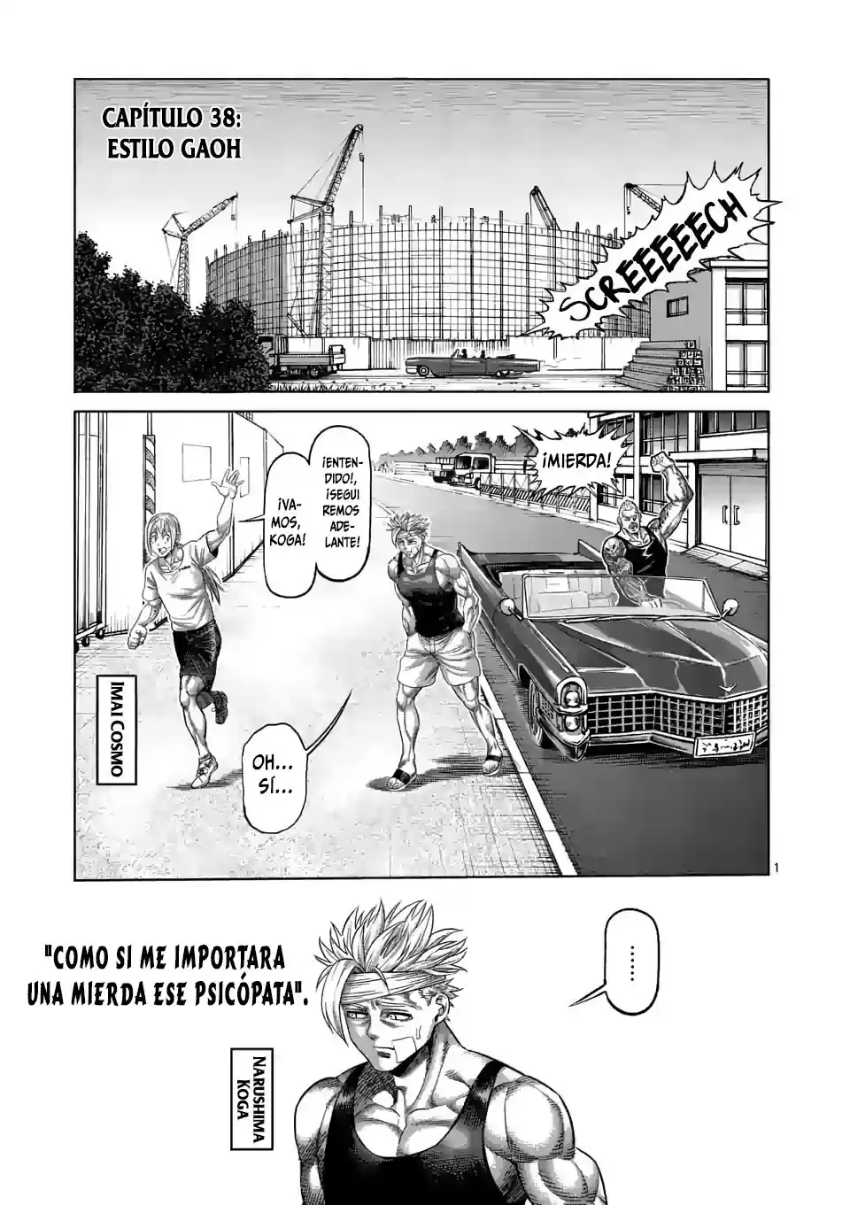 Kengan Omega Capitulo 38: Gaoh Style página 2