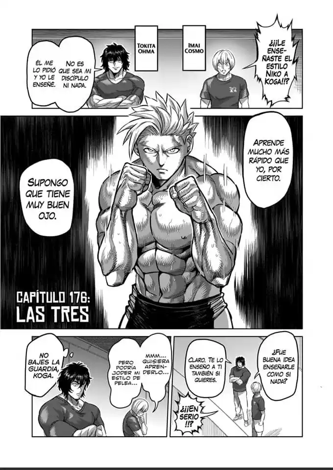 Kengan Omega Capitulo 176: Los Tres página 1