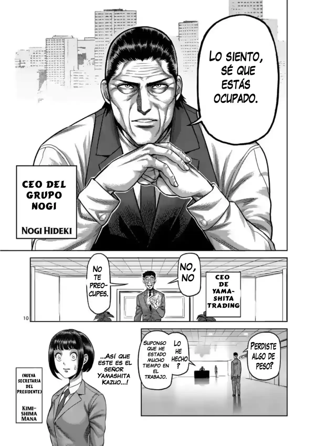 Kengan Omega Capitulo 2: Nueva vida página 10