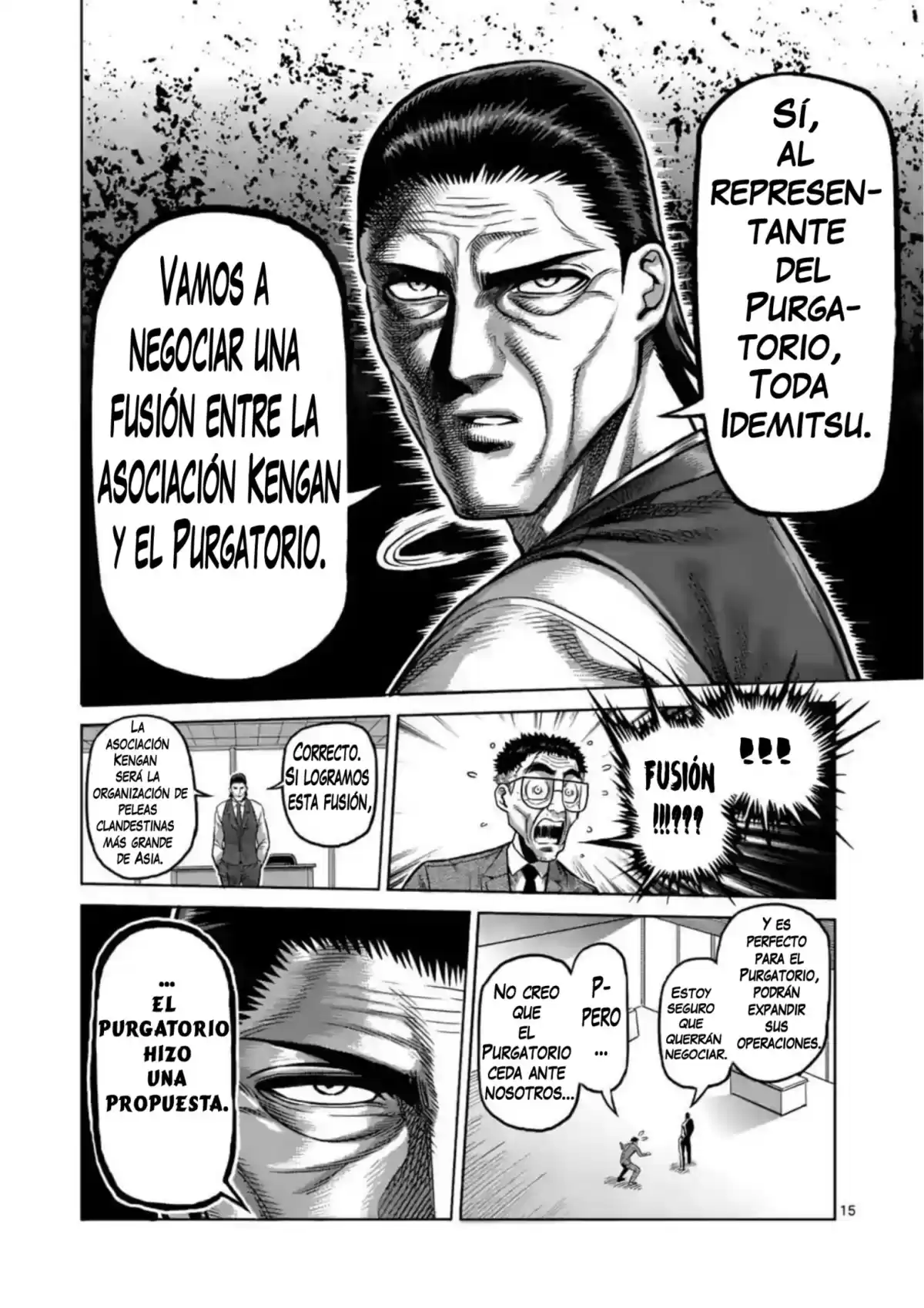 Kengan Omega Capitulo 2: Nueva vida página 15