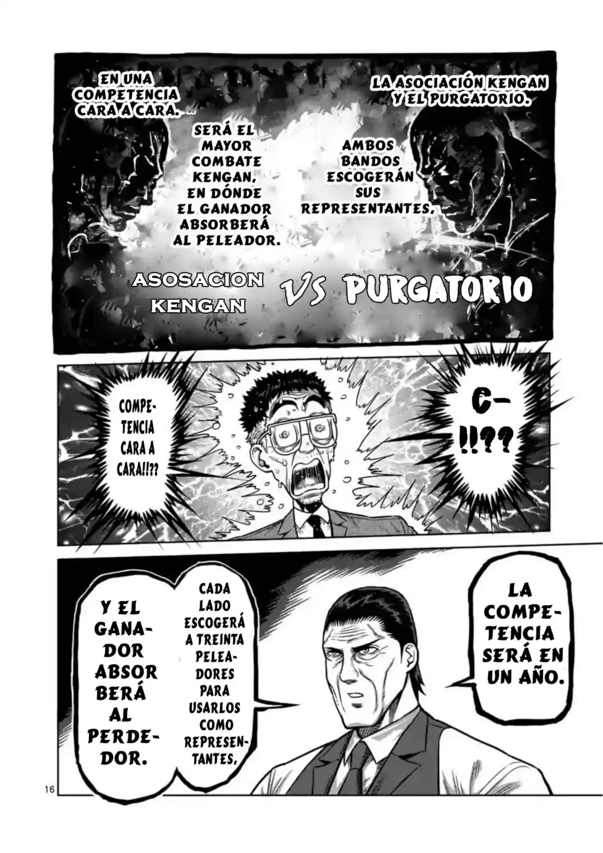 Kengan Omega Capitulo 2: Nueva vida página 16