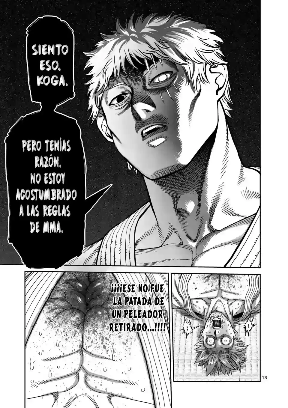 Kengan Omega Capitulo 28: Full Contact página 14