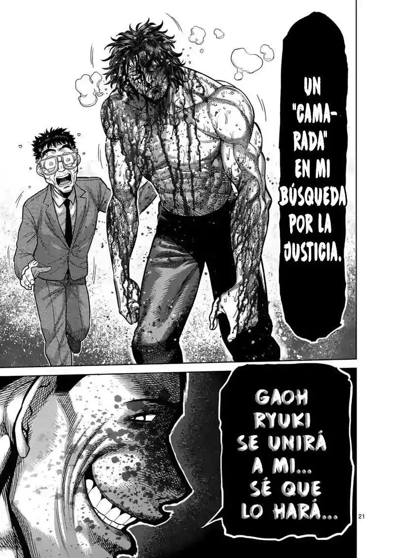 Kengan Omega Capitulo 39: Tenemos un ganador página 21