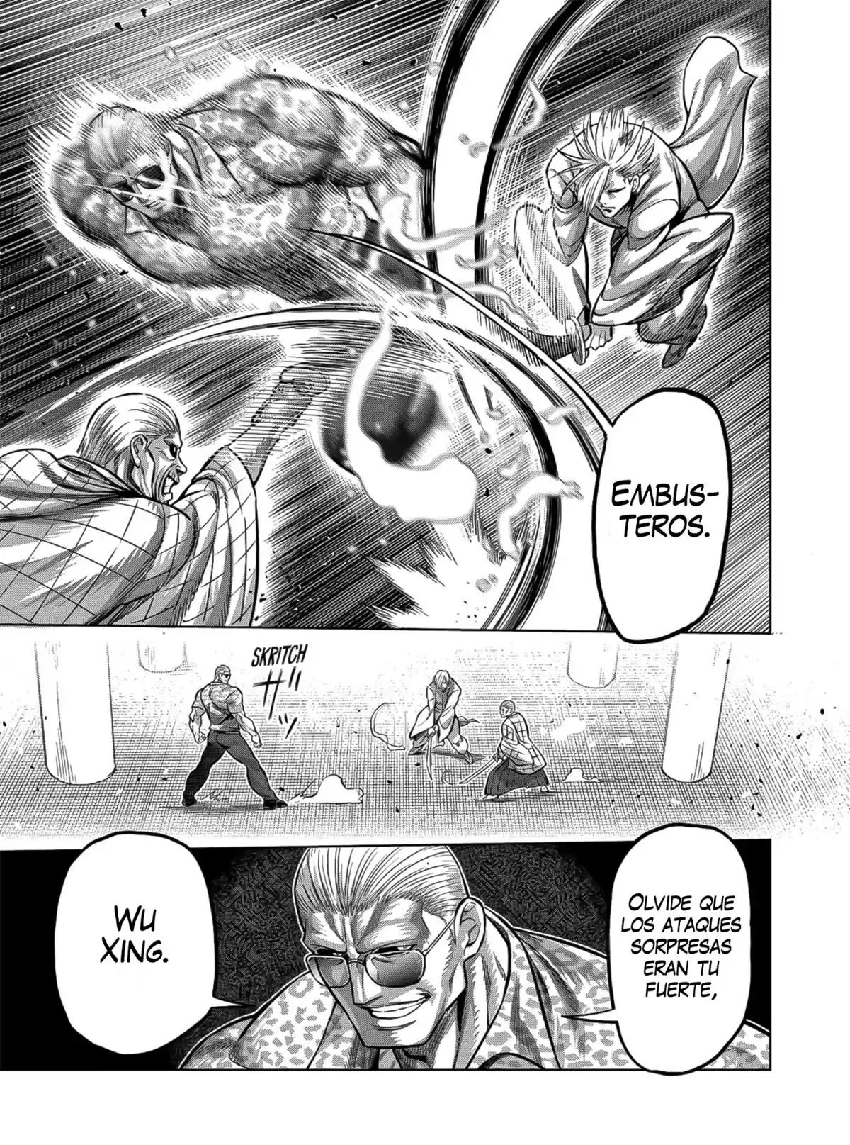 Kengan Omega Capitulo 140: El rey del hades página 8