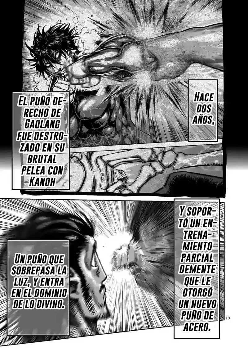 Kengan Omega Capitulo 63: El puño de Dios desatado página 15