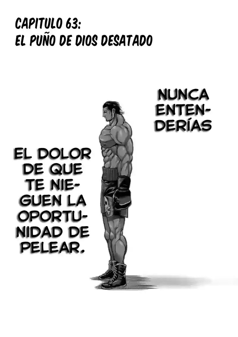 Kengan Omega Capitulo 63: El puño de Dios desatado página 3