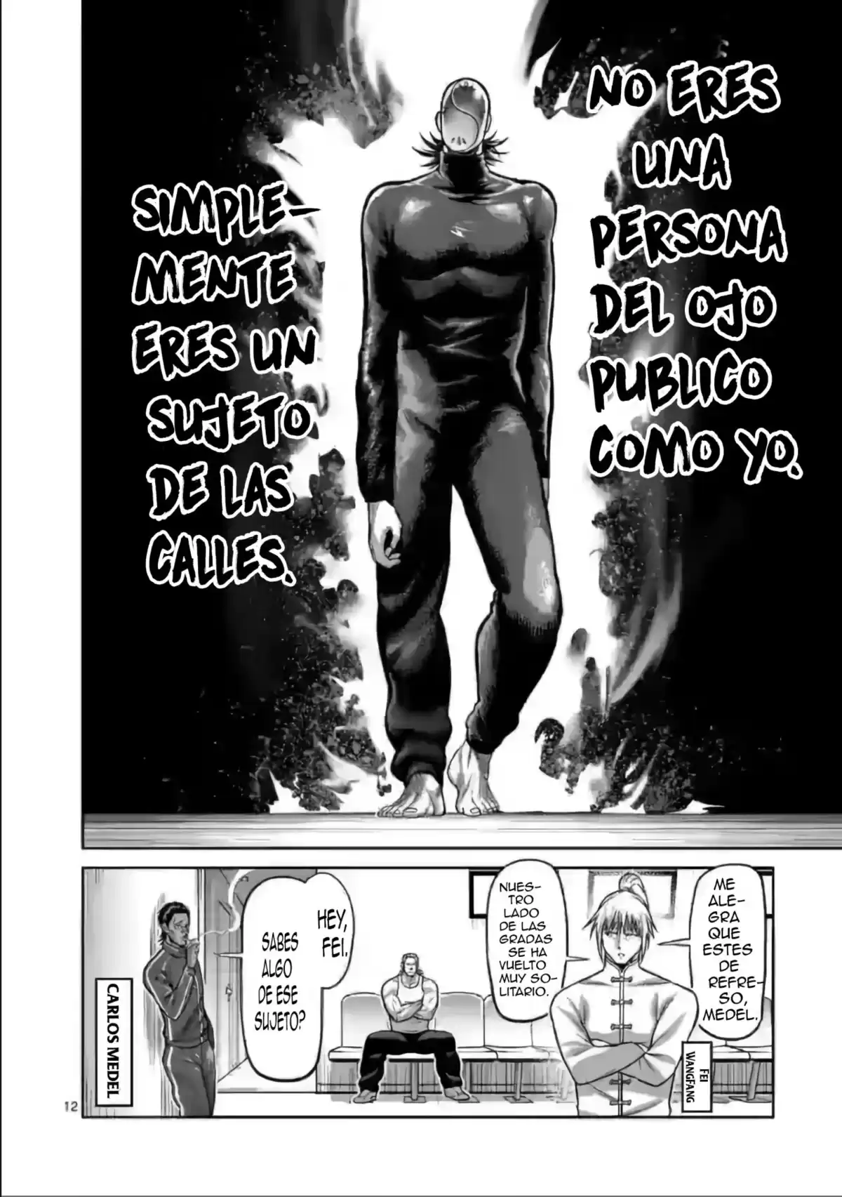 Kengan Omega Capitulo 115: La pesadilla silenciosa página 13