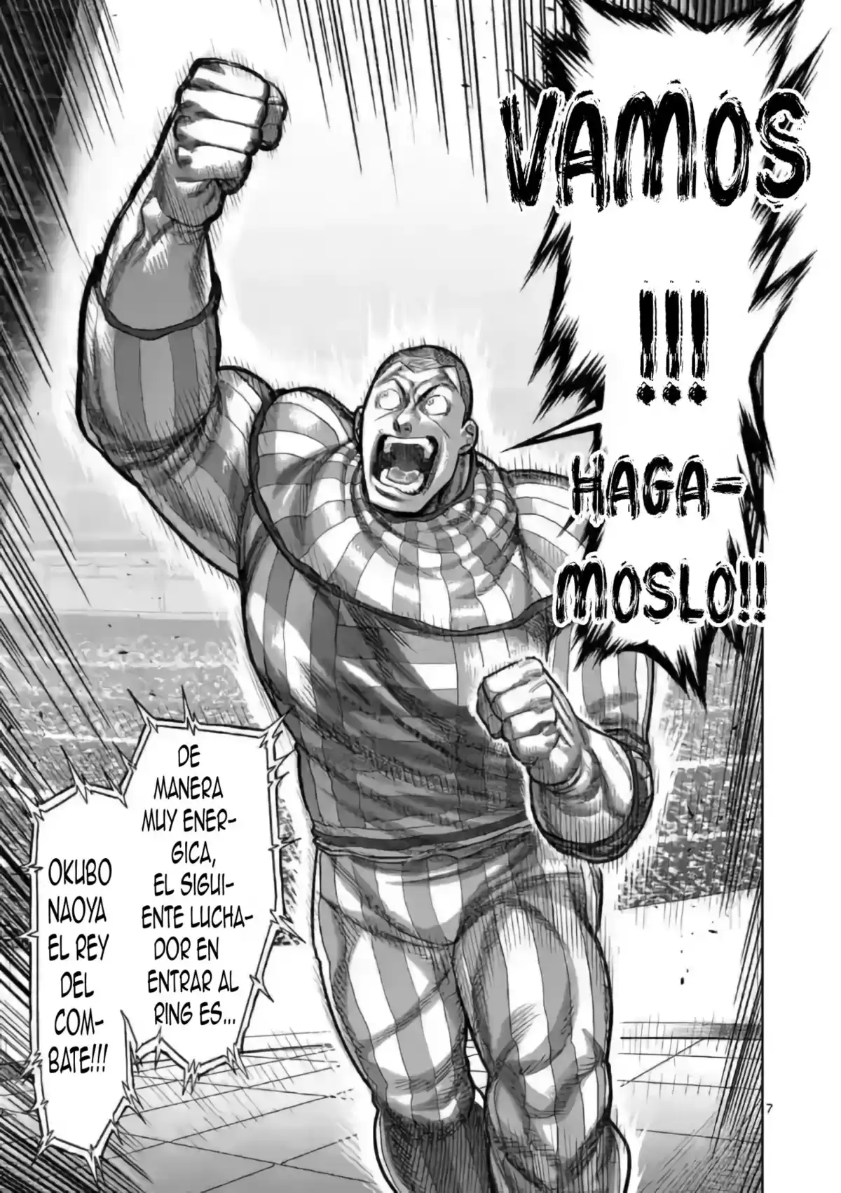 Kengan Omega Capitulo 115: La pesadilla silenciosa página 8