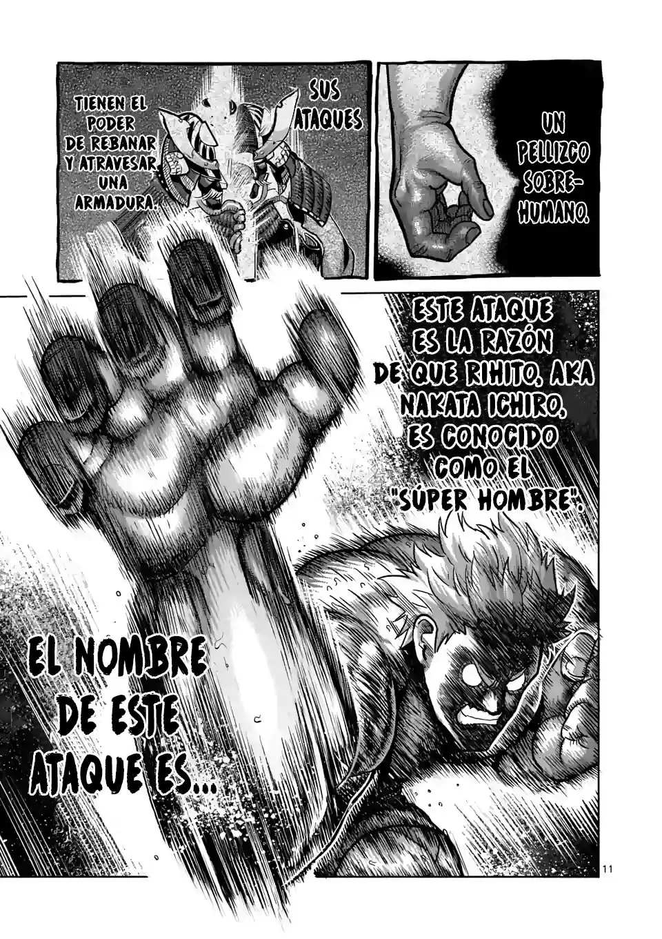 Kengan Omega Capitulo 44: El cachorro de león aúlla página 12