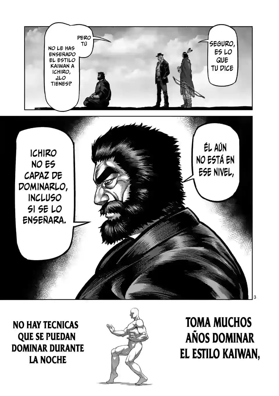 Kengan Omega Capitulo 44: El cachorro de león aúlla página 4