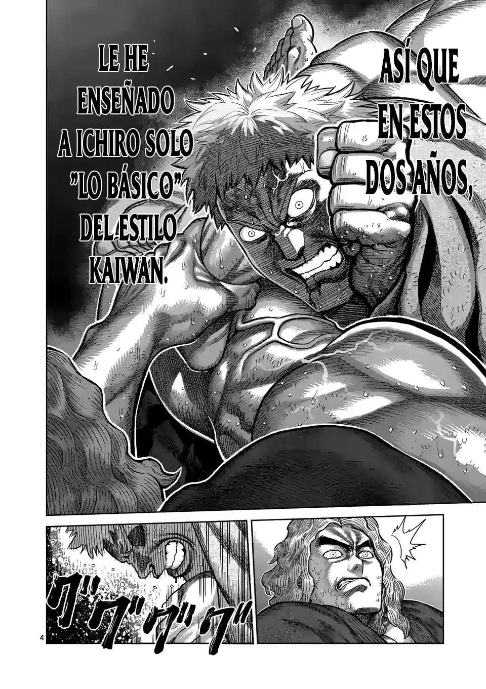 Kengan Omega Capitulo 44: El cachorro de león aúlla página 5