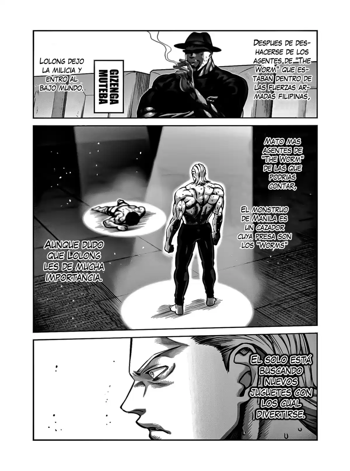 Kengan Omega Capitulo 134: Cazador página 8