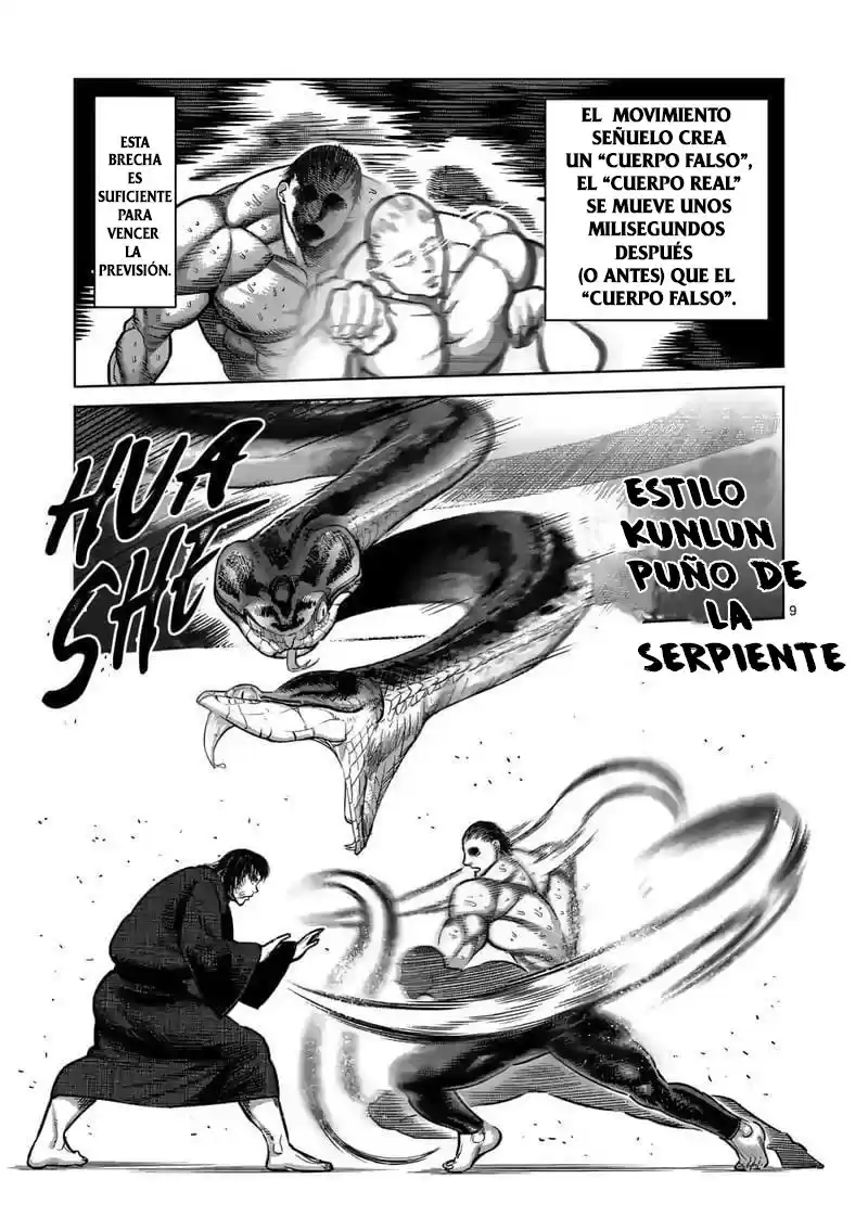 Kengan Omega Capitulo 22: Weishen página 10