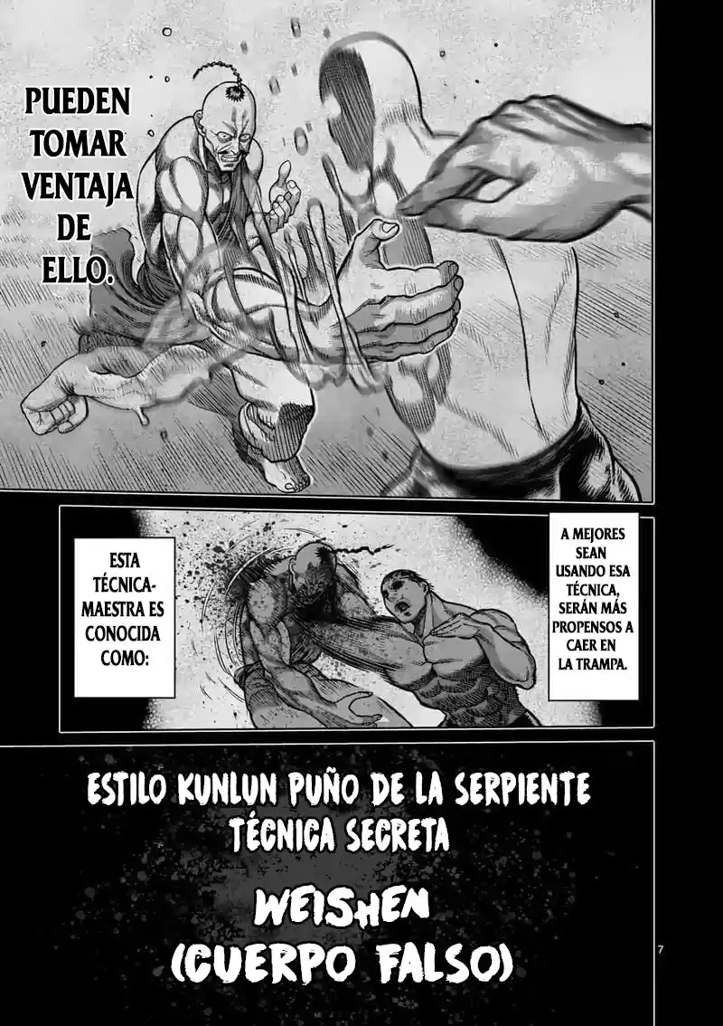 Kengan Omega Capitulo 22: Weishen página 8