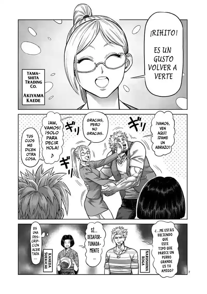 Kengan Omega Capitulo 42: El que regresa página 8