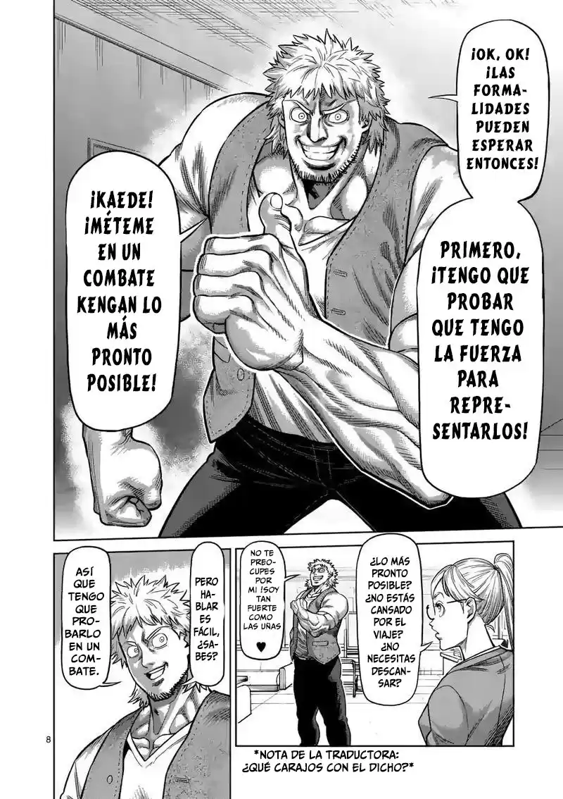 Kengan Omega Capitulo 42: El que regresa página 9