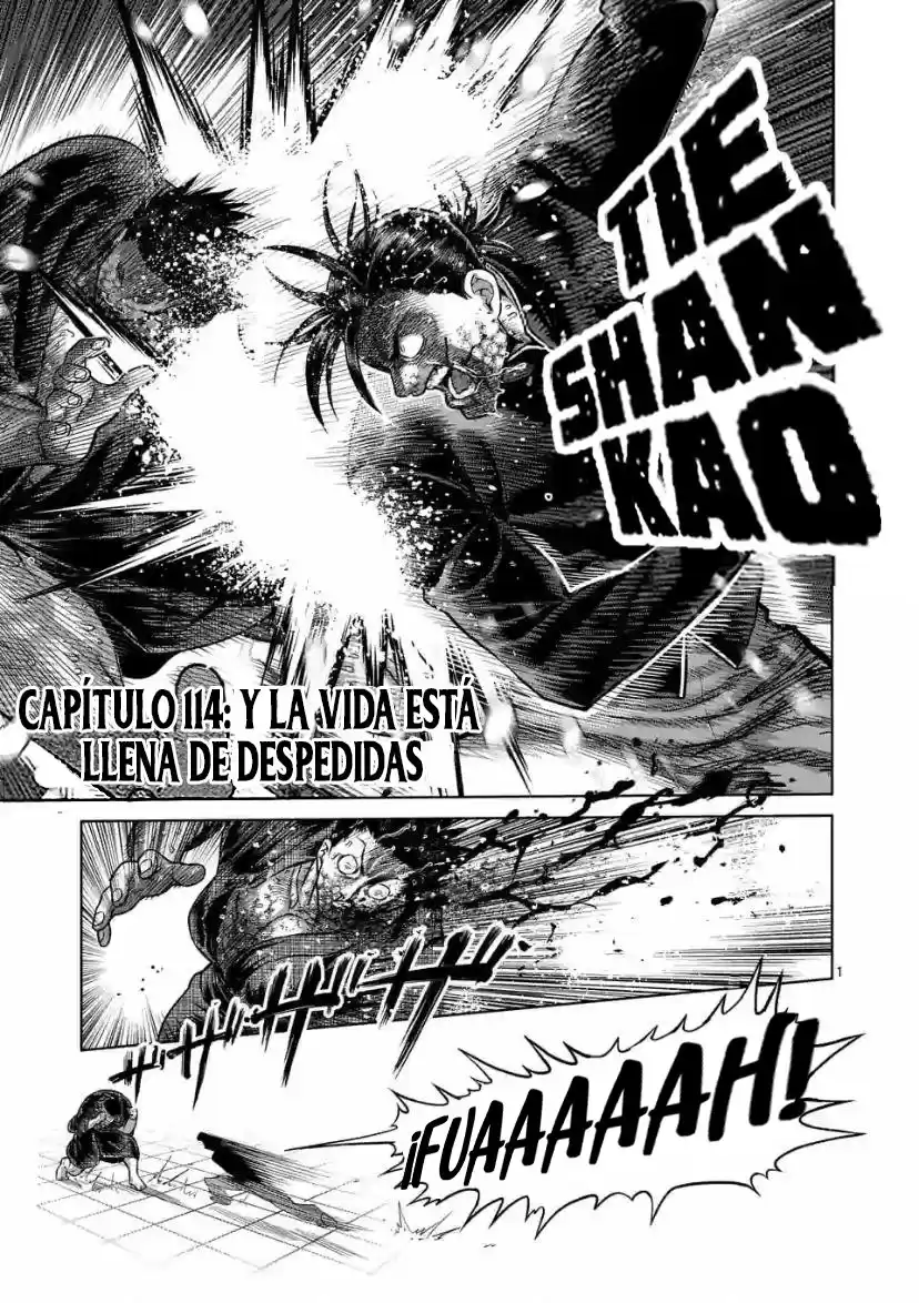 Kengan Omega Capitulo 114: Y la vida está llena de despedidas página 1