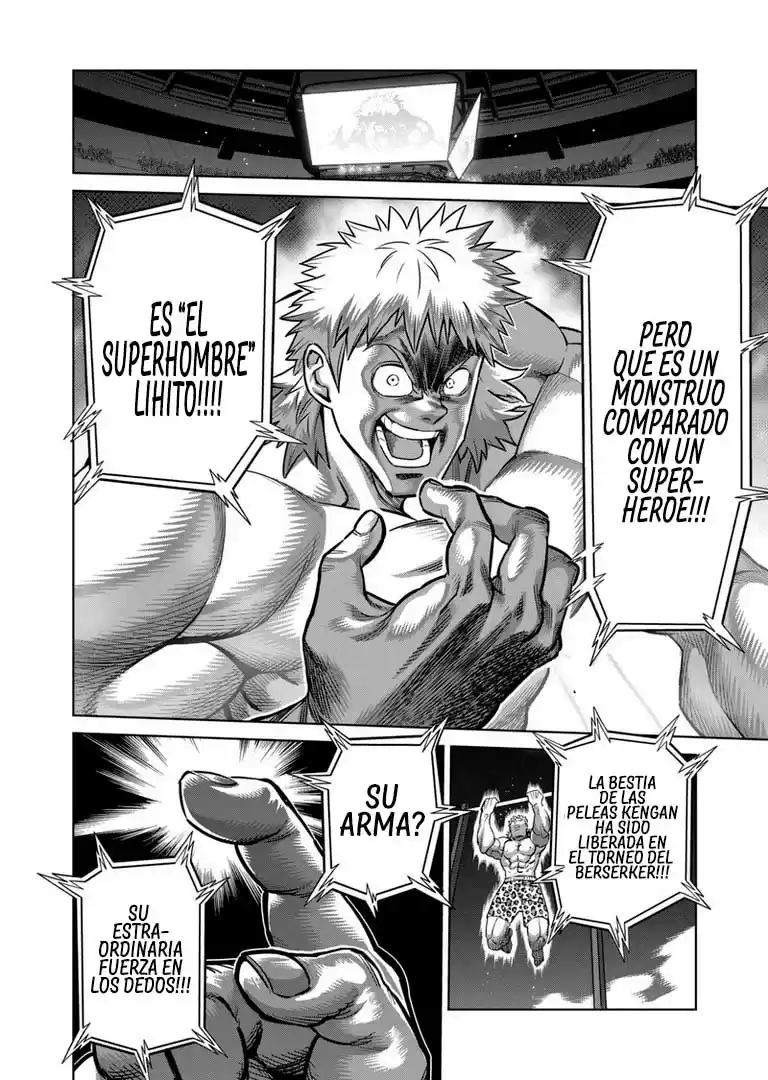 Kengan Omega Capitulo 173: Lihito Vs Mark Myers página 10