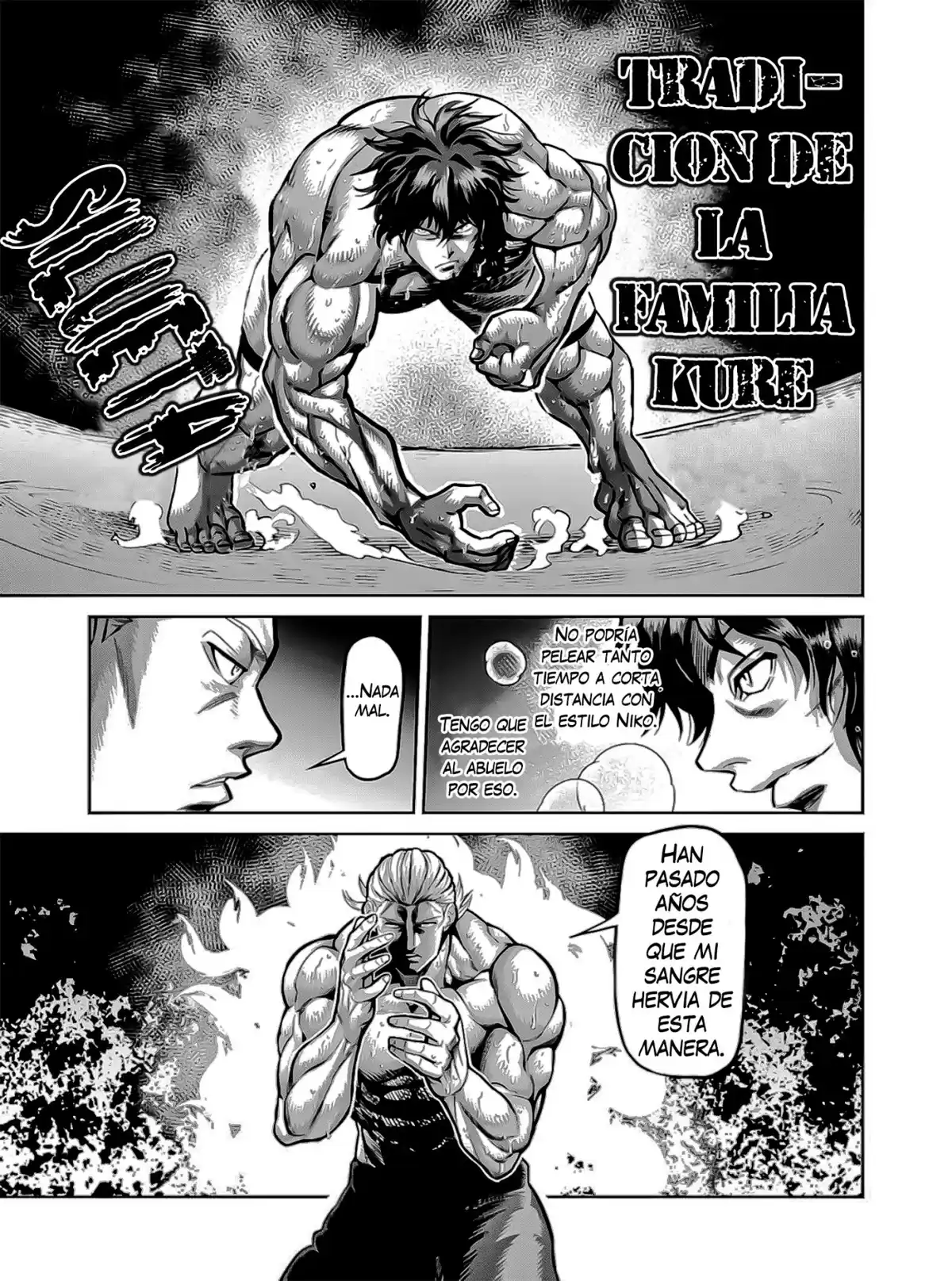 Kengan Omega Capitulo 132: La tradición de la familia Kure página 10