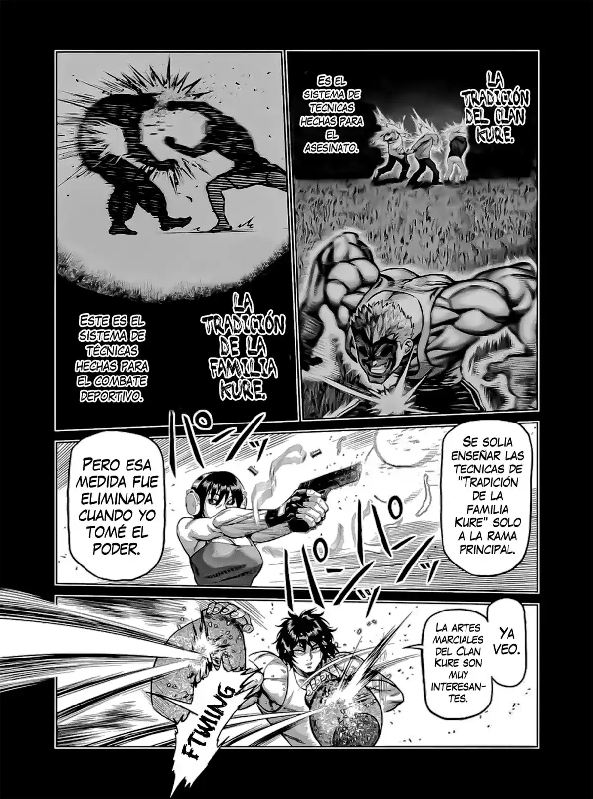 Kengan Omega Capitulo 132: La tradición de la familia Kure página 4