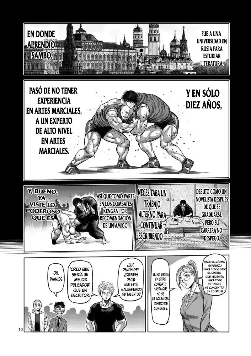 Kengan Omega Capitulo 23: Buen trabajo página 10