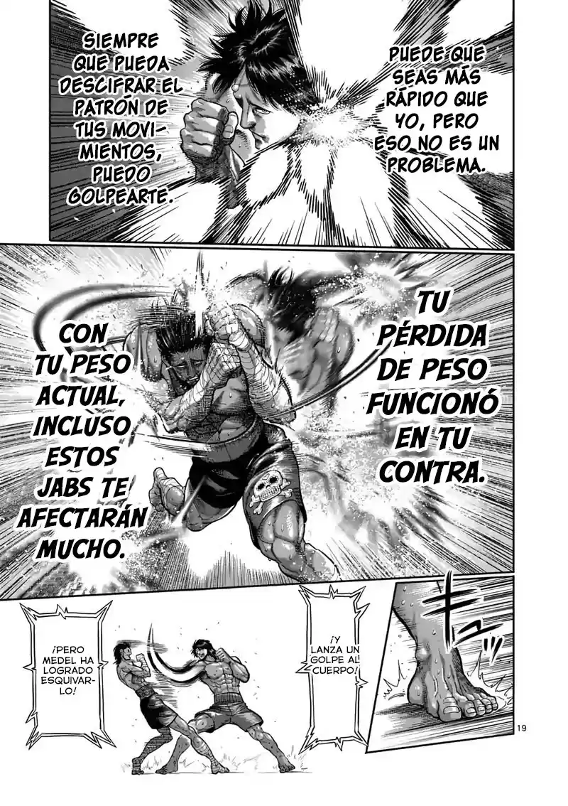 Kengan Omega Capitulo 60: El verdadero Medel página 21