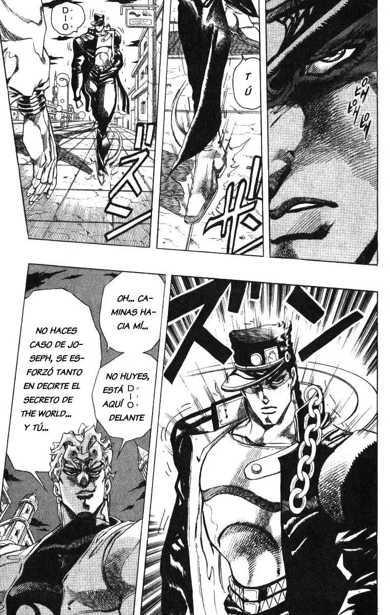 JoJo's Bizarre Adventure Parte 3: Stardust Crusaders Capitulo 143: El Mundo de DIO, Parte 10 página 5