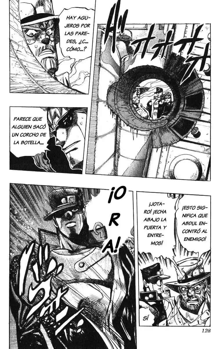 JoJo's Bizarre Adventure Parte 3: Stardust Crusaders Capitulo 131: El Miasma del Vacío, Vanilla Ice, Parte 7 página 2