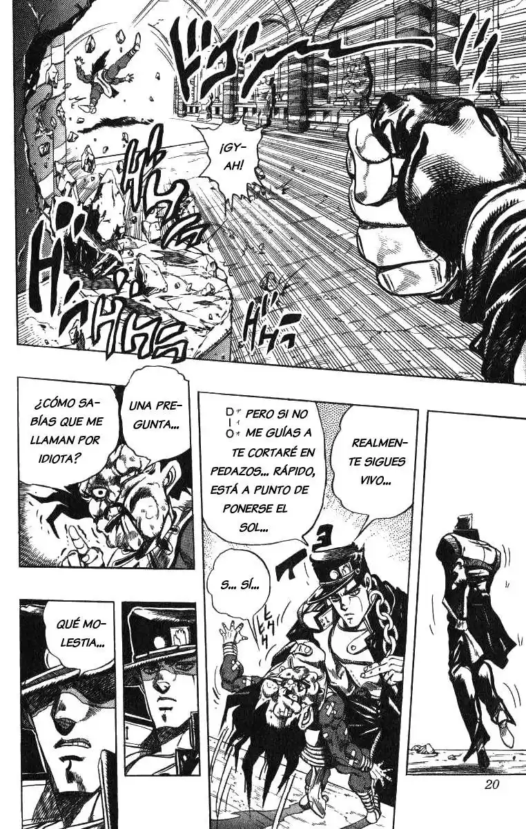 JoJo's Bizarre Adventure Parte 3: Stardust Crusaders Capitulo 134: El Mundo de DIO, Parte 1 página 14