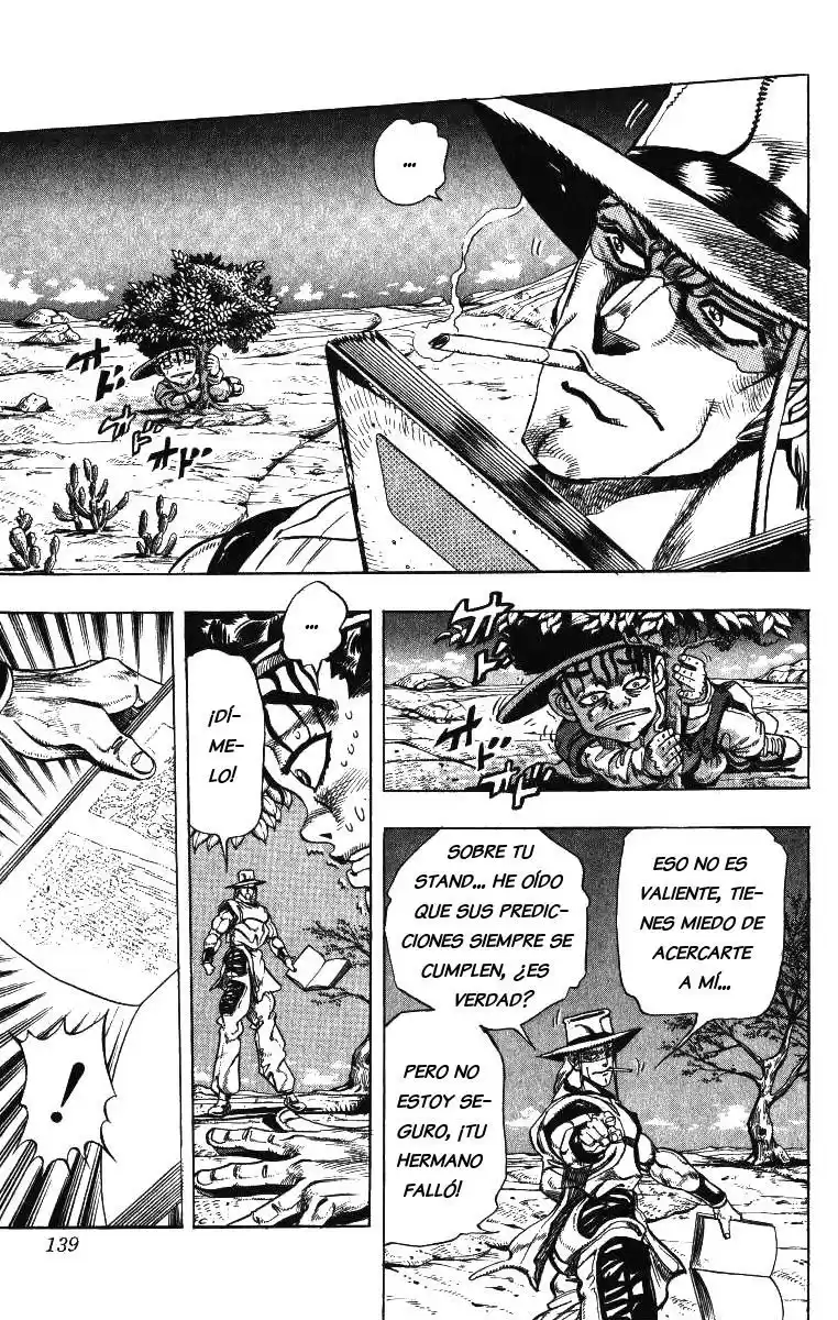 JoJo's Bizarre Adventure Parte 3: Stardust Crusaders Capitulo 104: Hol Horse y Boingo, Parte 1 página 11