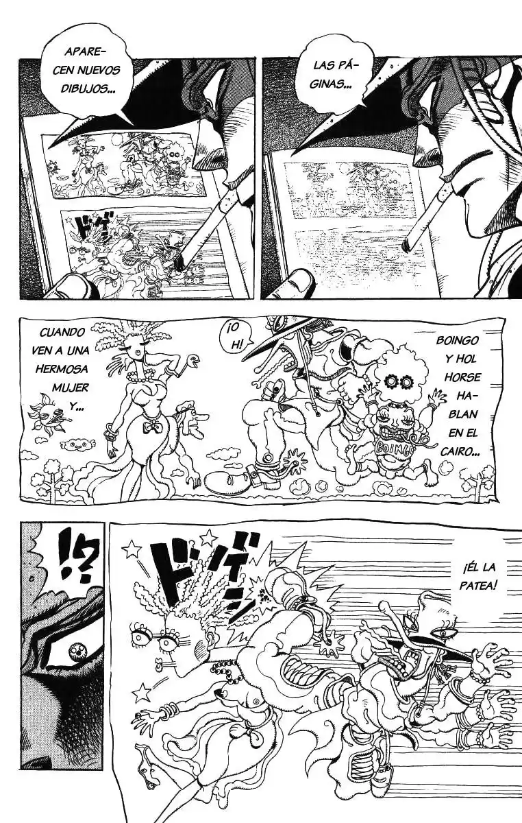 JoJo's Bizarre Adventure Parte 3: Stardust Crusaders Capitulo 104: Hol Horse y Boingo, Parte 1 página 12