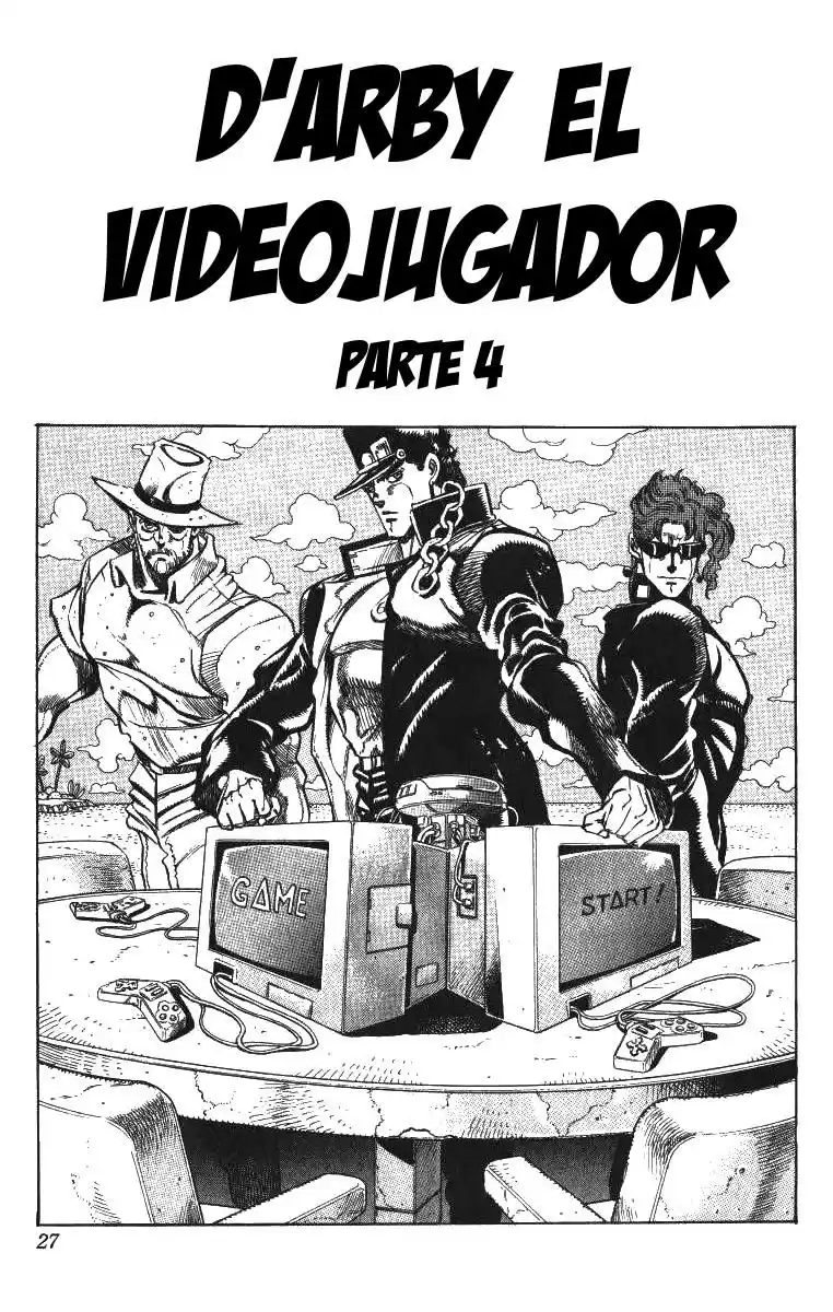 JoJo's Bizarre Adventure Parte 3: Stardust Crusaders Capitulo 117: D'Arby el Jugador, Parte 4 página 1