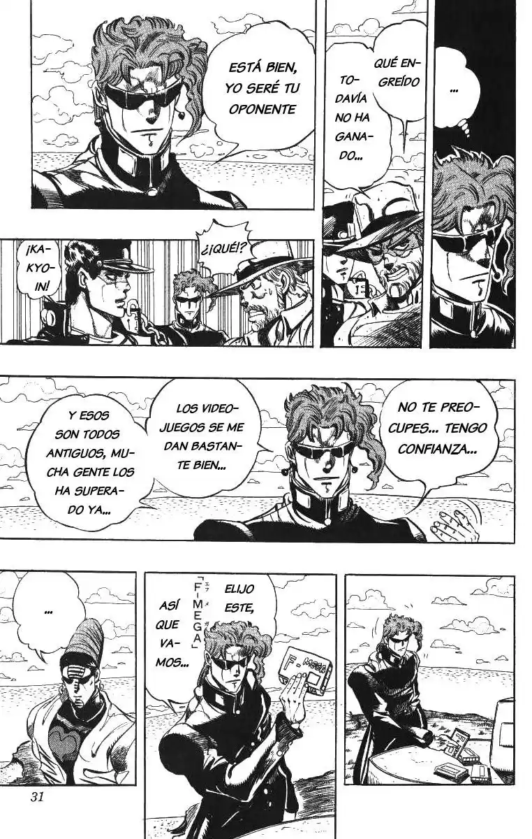 JoJo's Bizarre Adventure Parte 3: Stardust Crusaders Capitulo 117: D'Arby el Jugador, Parte 4 página 5