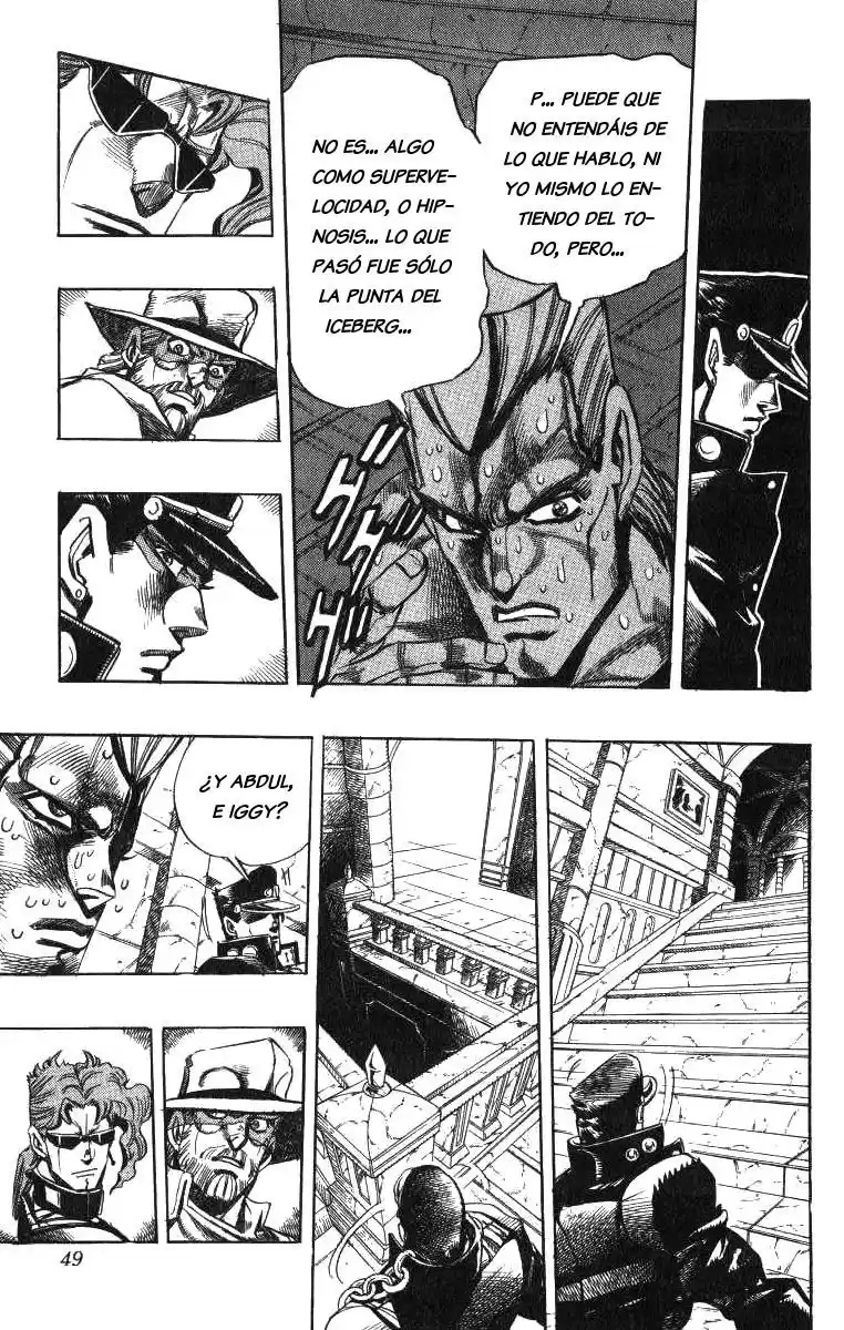 JoJo's Bizarre Adventure Parte 3: Stardust Crusaders Capitulo 136: El Mundo de DIO, Parte 3 página 3