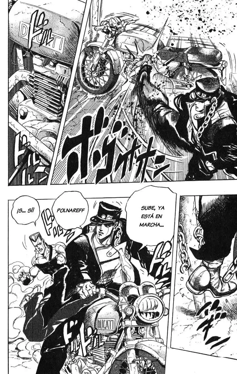 JoJo's Bizarre Adventure Parte 3: Stardust Crusaders Capitulo 138: El Mundo de DIO, Parte 5 página 12