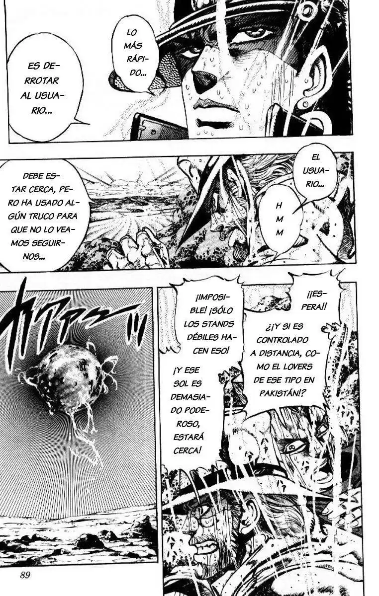 JoJo's Bizarre Adventure Parte 3: Stardust Crusaders Capitulo 54: Sun, Parte 2 página 3