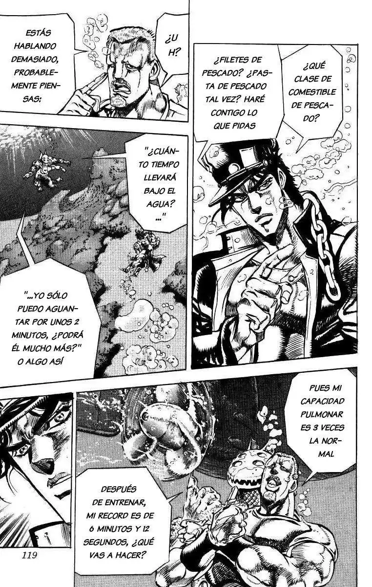 JoJo's Bizarre Adventure Parte 3: Stardust Crusaders Capitulo 16: Dark Blue Moon, Parte 3 página 9