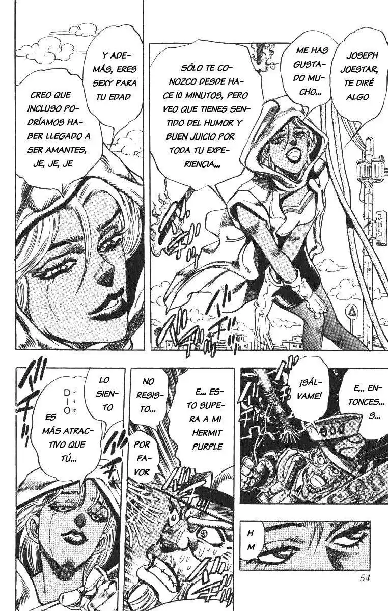 JoJo's Bizarre Adventure Parte 3: Stardust Crusaders Capitulo 91: "Bastet" Mariah, Parte 6 página 7