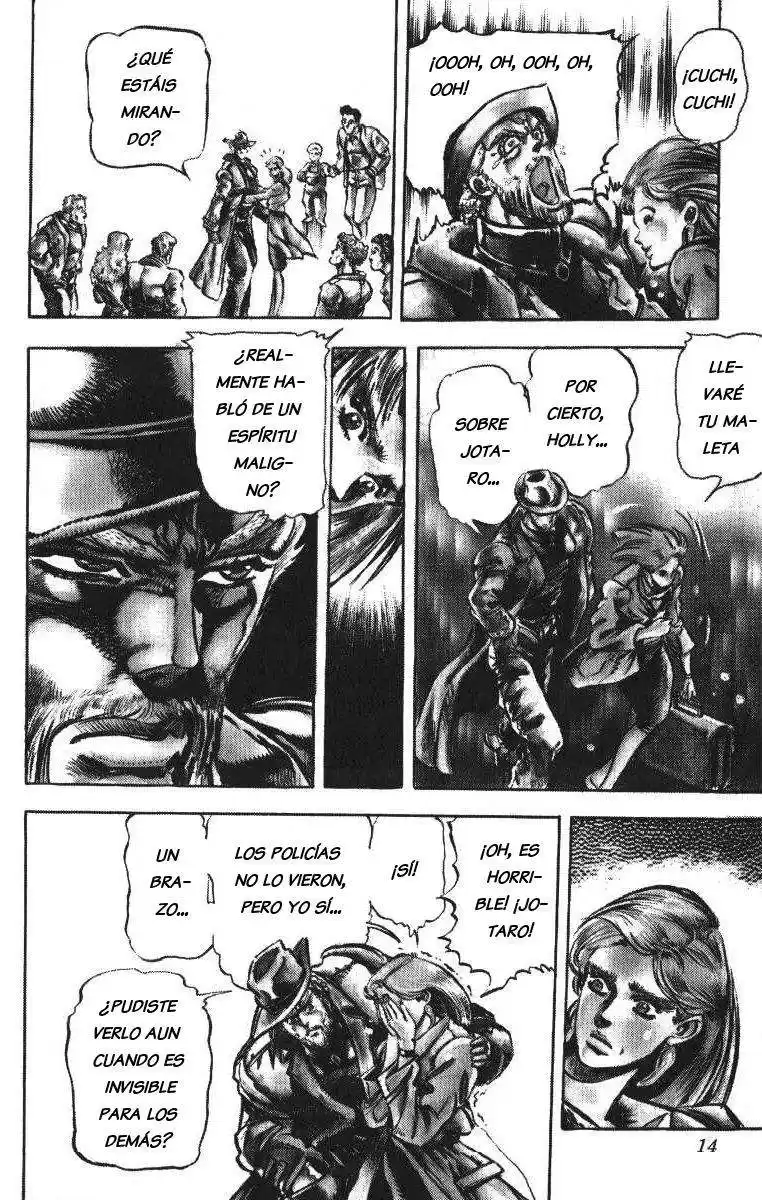 JoJo's Bizarre Adventure Parte 3: Stardust Crusaders Capitulo 2: Jotaro Kujo, Parte 2 página 7