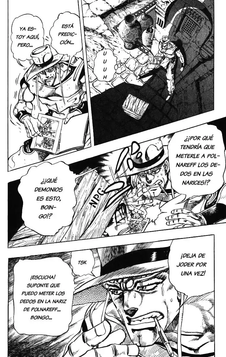 JoJo's Bizarre Adventure Parte 3: Stardust Crusaders Capitulo 105: Hol Horse y Boingo, Parte 2 página 9