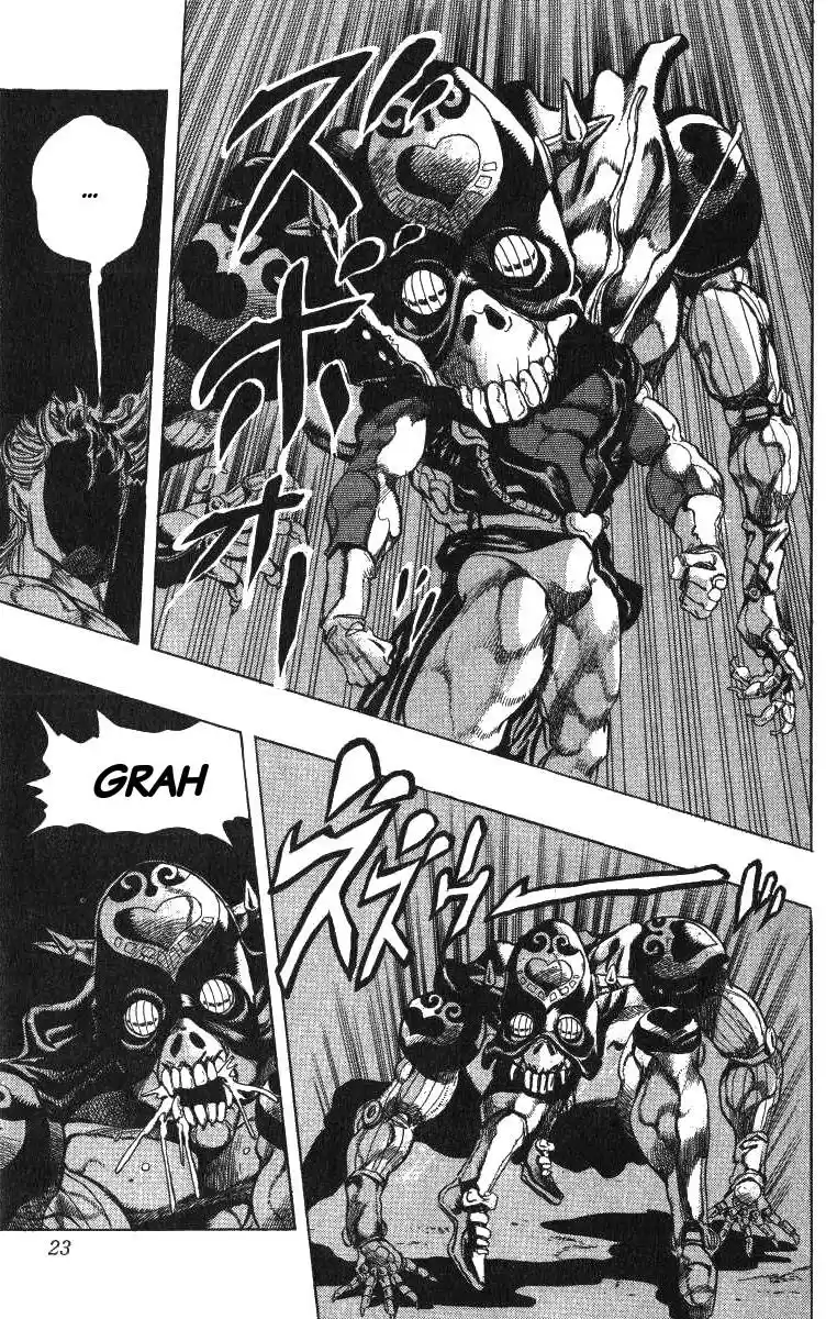 JoJo's Bizarre Adventure Parte 3: Stardust Crusaders Capitulo 125: El Miasma del Vacío, Vanilla Ice, Parte 1 página 16