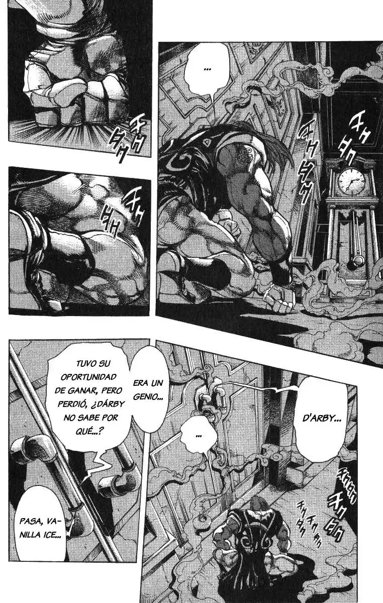 JoJo's Bizarre Adventure Parte 3: Stardust Crusaders Capitulo 125: El Miasma del Vacío, Vanilla Ice, Parte 1 página 5