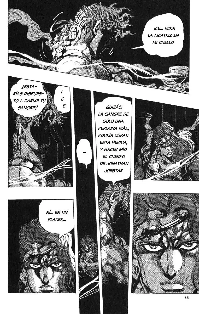 JoJo's Bizarre Adventure Parte 3: Stardust Crusaders Capitulo 125: El Miasma del Vacío, Vanilla Ice, Parte 1 página 9