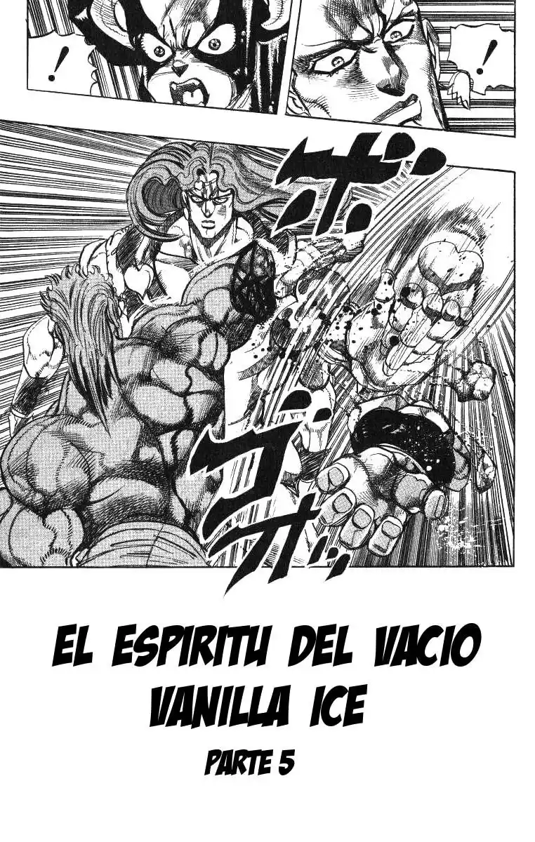 JoJo's Bizarre Adventure Parte 3: Stardust Crusaders Capitulo 129: El Miasma del Vacío, Vanilla Ice, Parte 5 página 3