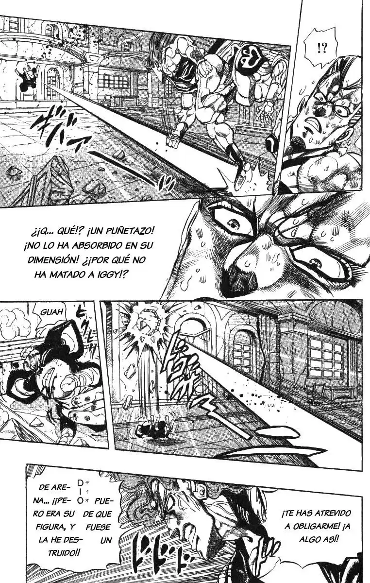 JoJo's Bizarre Adventure Parte 3: Stardust Crusaders Capitulo 129: El Miasma del Vacío, Vanilla Ice, Parte 5 página 9