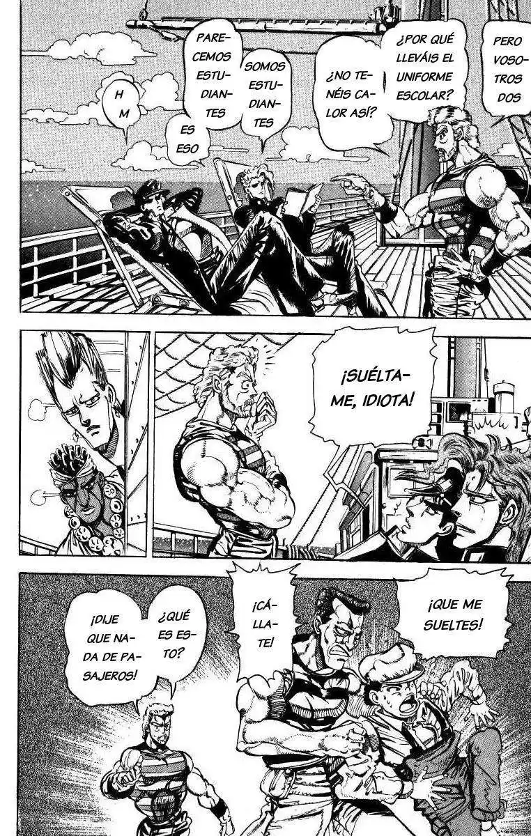 JoJo's Bizarre Adventure Parte 3: Stardust Crusaders Capitulo 14: Dark Blue Moon, Parte 1 página 13