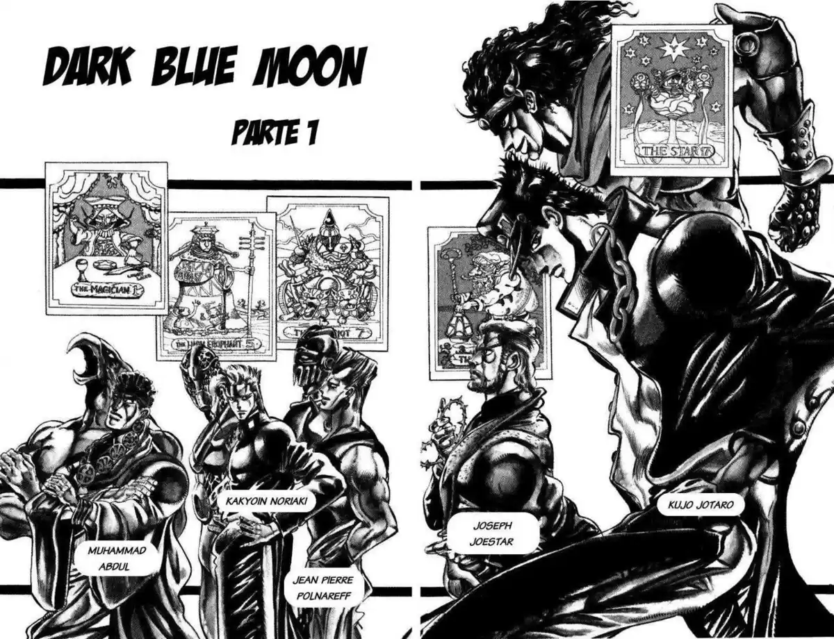 JoJo's Bizarre Adventure Parte 3: Stardust Crusaders Capitulo 14: Dark Blue Moon, Parte 1 página 2