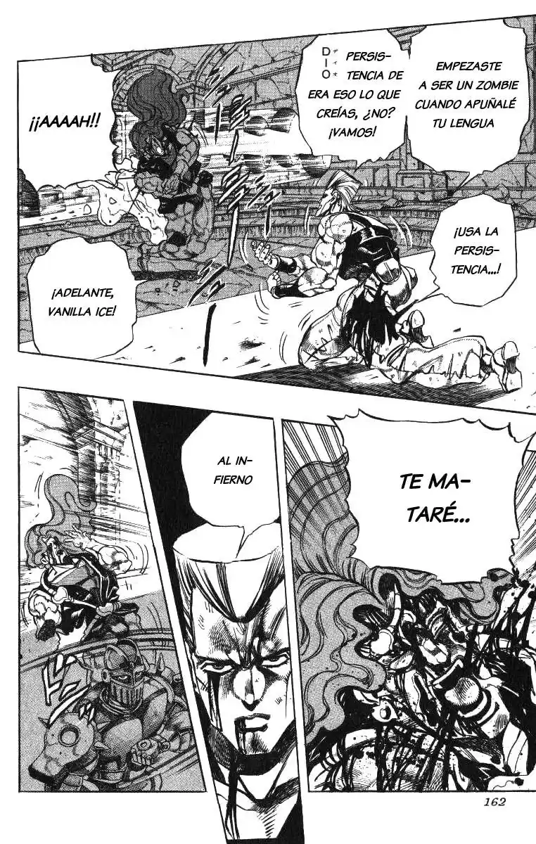 JoJo's Bizarre Adventure Parte 3: Stardust Crusaders Capitulo 132: El Miasma del Vacío, Vanilla Ice, Parte 8 página 14