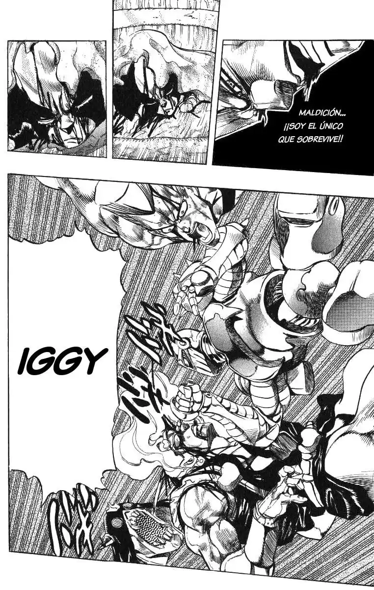 JoJo's Bizarre Adventure Parte 3: Stardust Crusaders Capitulo 132: El Miasma del Vacío, Vanilla Ice, Parte 8 página 2